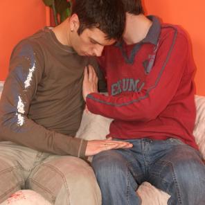 Horny Gay Riding a Cock #322379