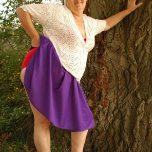 Mandy Live Outdoor GILF Bang #335504