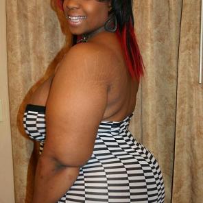 Phat Ass Ebony Crystal Clear #351168
