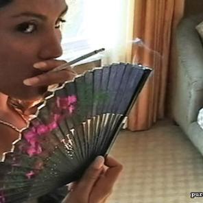 Smoking Hot Paper Fan0 #364612