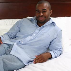 Nude porn Pics with Black Gay Solo Stroking