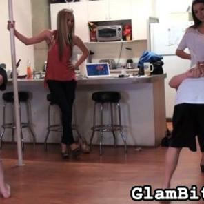 Two chicks and two men in femdom action 29 #440685