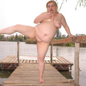 Outdoor Titty Fucking Fatty Cynthia #451642