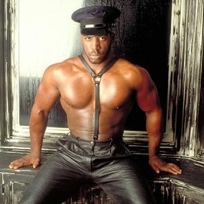 Muscular Black Gay Stripping #466279