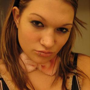 Nude porn Pics with Brunette Teases Her Huge Rack