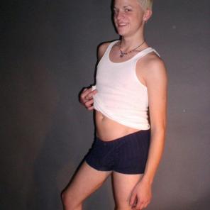 Nude porn Pics with Cock Pumping Twink